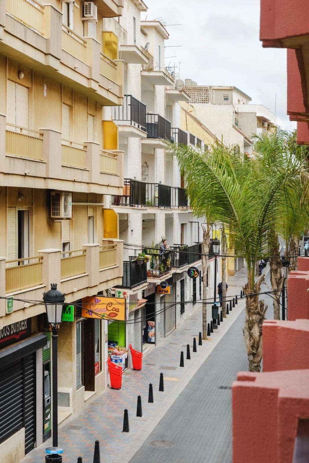 Apartamento Primera Linea De Playa ฟูเอนฮิโรลา ภายนอก รูปภาพ